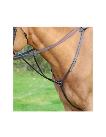 Collier de chasse Shires Velociti Gara havane, taille Full