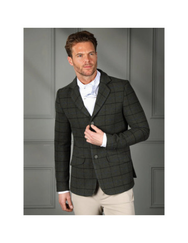 Veste homme Shires Saratoga tweed vert, taille 50