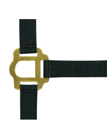 Licol noir, taille poney