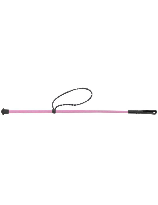 Cravache Whip & Go rose, 53 cm