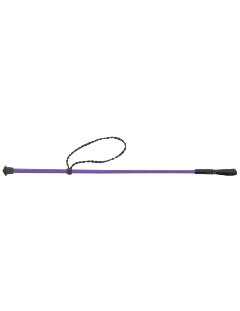 Cravache Whip & Go violet, 53 cm