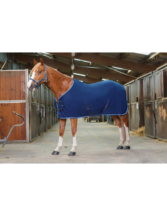 Chemise polaire Riding World marine, taille 5'9