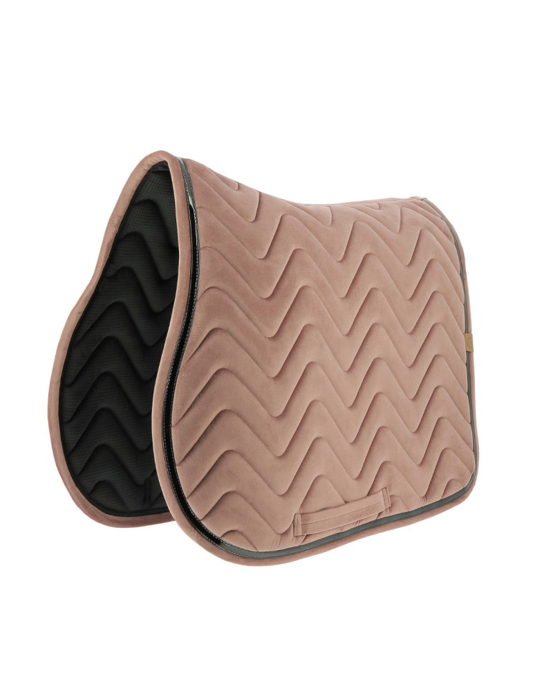 Tapis Equi-Thème Glossy vieux rose, taille cheval