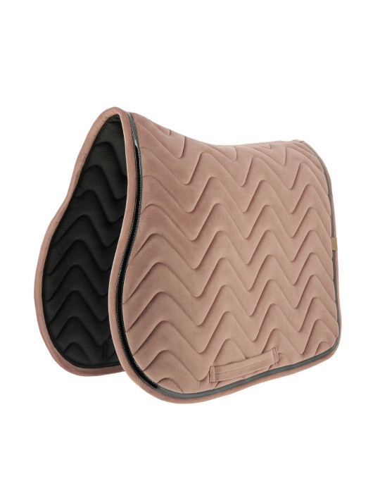 Tapis Equi-Thème Glossy vieux rose, taille cheval