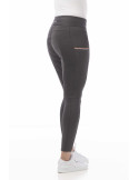 Legging Riding World gris, taille 12 ans