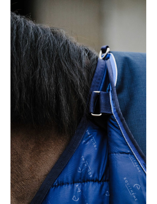 Sous-couverture Equi-Thème 100 g marine, 150 cm