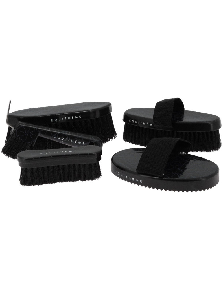 Brosse douce Equi-Thème Studies noire