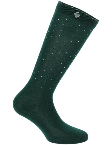 Chaussettes Equi-Thème Kamilia JTM kaki, taille 37-39