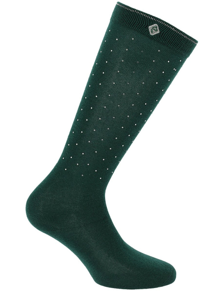 Chaussettes Equi-Thème Kamilia JTM kaki, taille 37-39