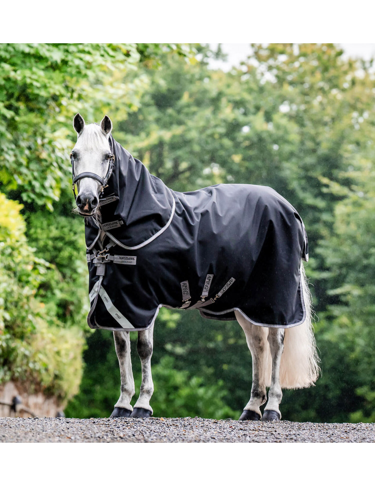 Couverture Amigo 1200D Plus Turnout Horseware 0 g noir, taille 125 cm