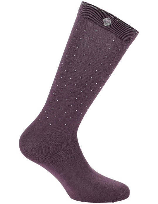 Chaussettes Equi-Thème Kamilia JTM lila, taille 37-39