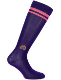 Chaussettes Equi-Thème Nikita arc-en-ciel violet, taille 37-39