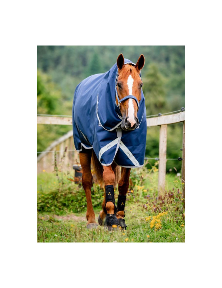 Couverture d’extérieur Amigo 1200D Plus Turnout 100g Navy 130cm – Horseware : imperméable, respirante et confortable