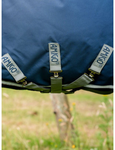 Couverture Amigo 1200D Plus Turnout Horseware 100 g navy, taille 140 c 2