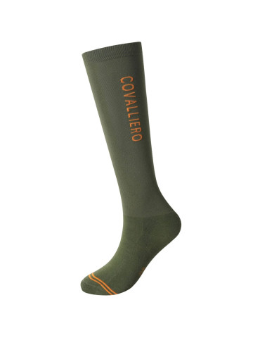 Chaussettes Covalliero vert forêt, taille 37-39