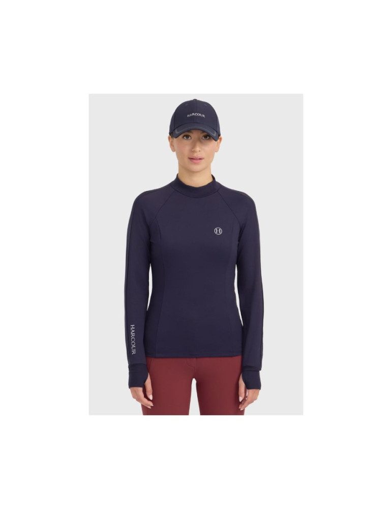 T-shirt technique Harcour Calista marine, taille L