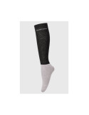 Chaussettes Harcour Shiny Vaela noir, taille 35-39