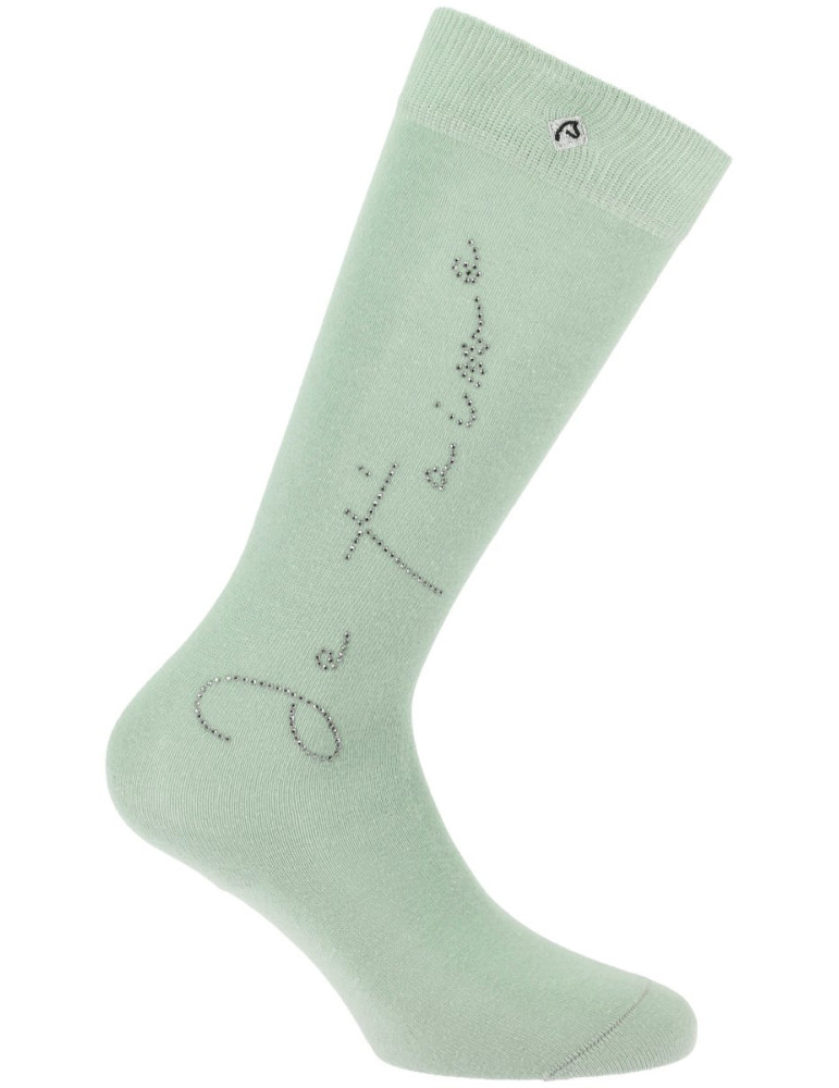 Chaussettes Equi-Thème Cassis vert, taille 37-39