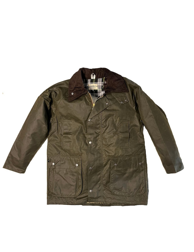 Veste huilée Lovergreen olive, taille M