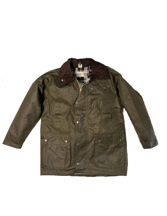 Veste huilée Lovergreen olive, taille XL