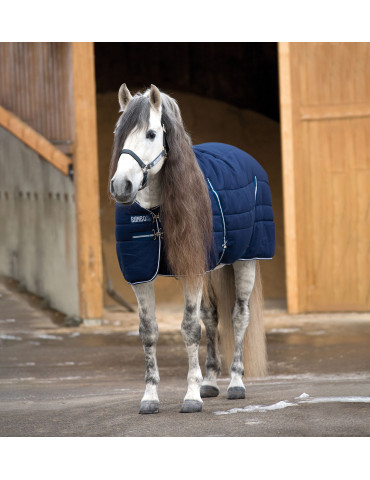 Couverture d’écurie Rambo Stable Rug 200g Horseware 155cm – Chaleur et résistance 1000D
