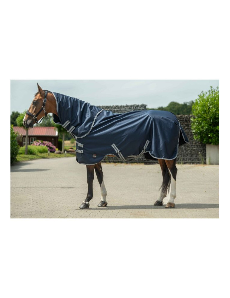 Couverture d’extérieur Therma Pro avec couvre-cou HKM – Imperméable, respirante et thermique