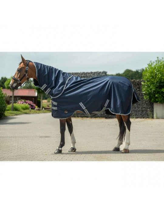 Couverture d’extérieur Therma Pro avec couvre-cou HKM – Imperméable, respirante et thermique