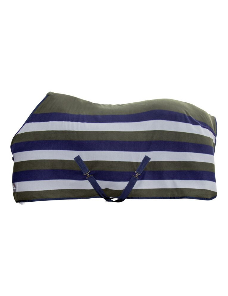 Couverture séchante -Professional- 6892 bleufoncé/gris pierre/vert olive taille 155