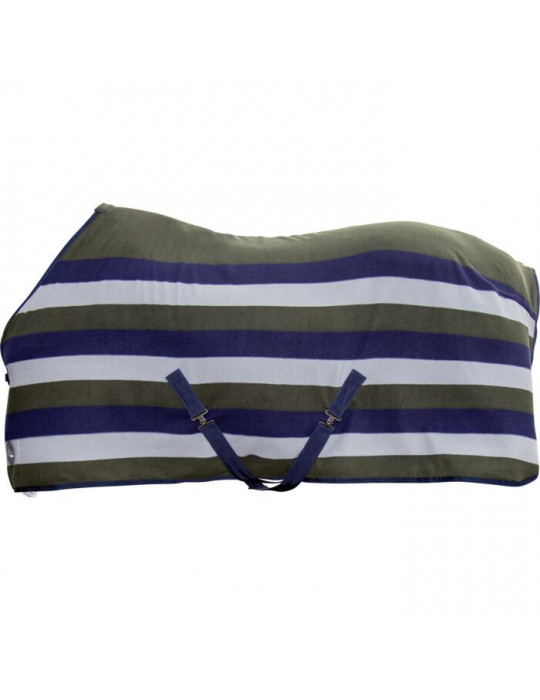 Couverture séchante -Professional- 6892 bleufoncé/gris pierre/vert olive taille 155