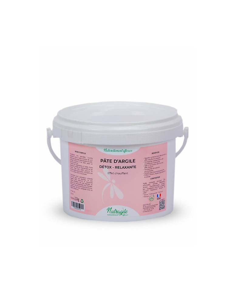 Pate d'argile 1.5kg Détox relaxante
