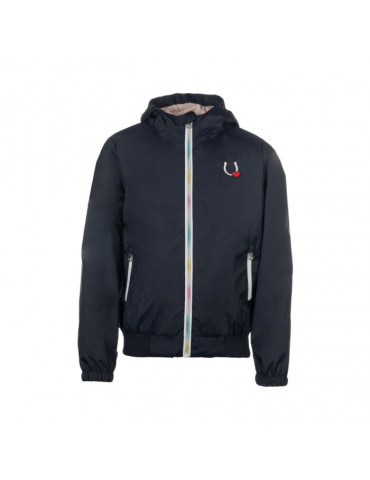 Blouson Mika HKM bleu marine, taille 6-7 ans | Nature Horse Langon