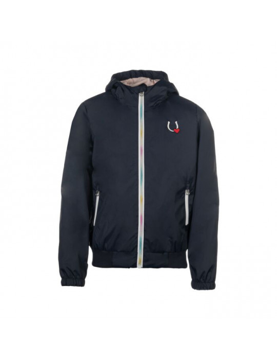Blouson Mika HKM bleu marine, taille 6-7 ans | Nature Horse Langon