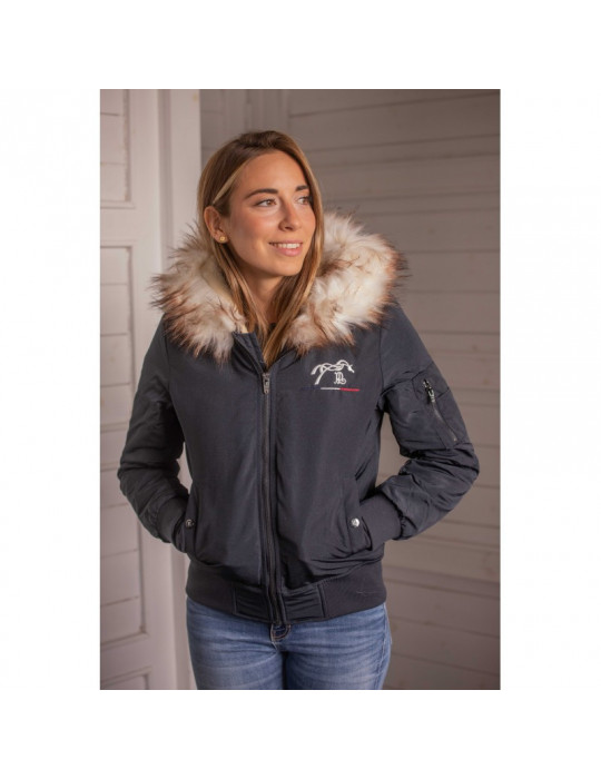 Blouson LYON GLITTER marine XS