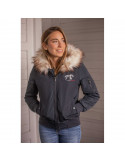 Blouson LYON GLITTER marine XS - Nature Horse Langon