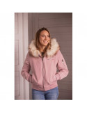 Blouson LYON rose poudre XS - Nature Horse Langon