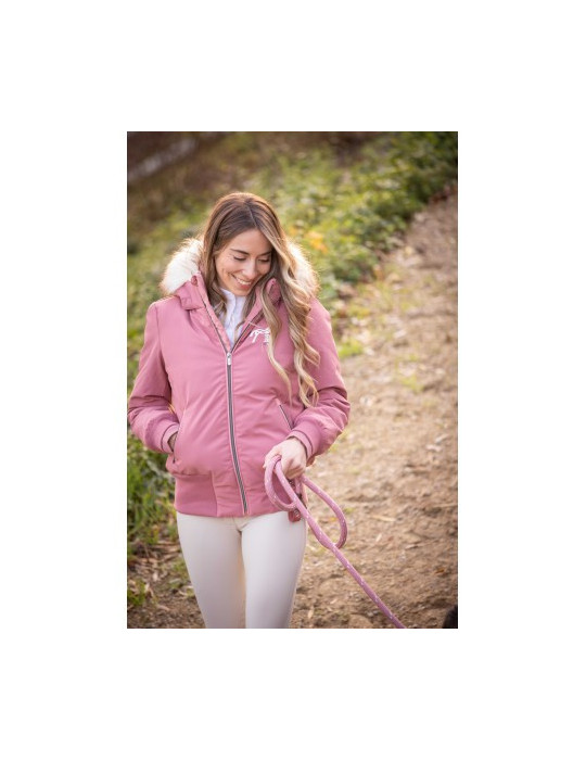 Blouson STEP vieux rose S