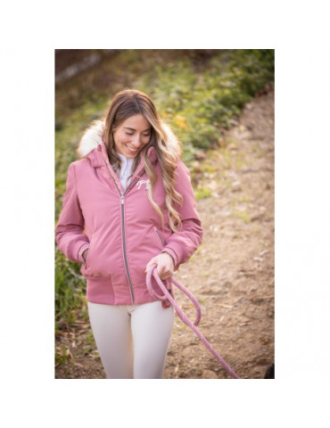 Blouson STEP vieux rose XS