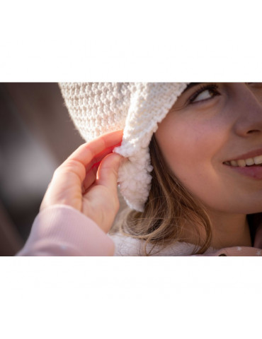 Bonnet Timy Penelope blanc | Nature Horse Langon 2