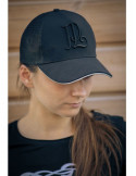 casquette pénélope mesh noir - Nature Horse Langon