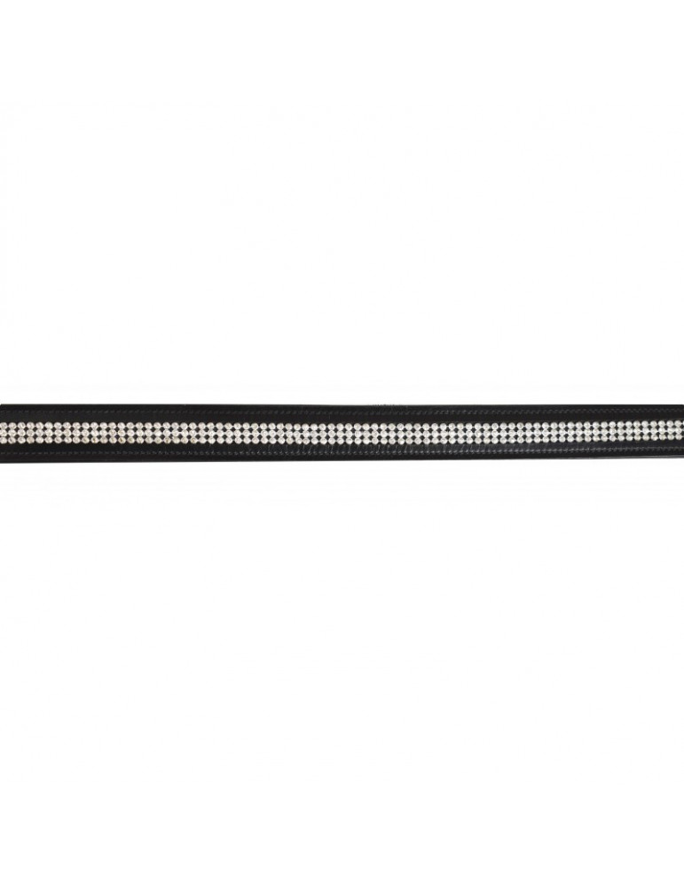 Ceinture equitheme diamond noir 80