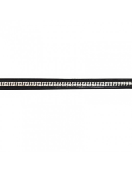 Ceinture equitheme diamond noir 80