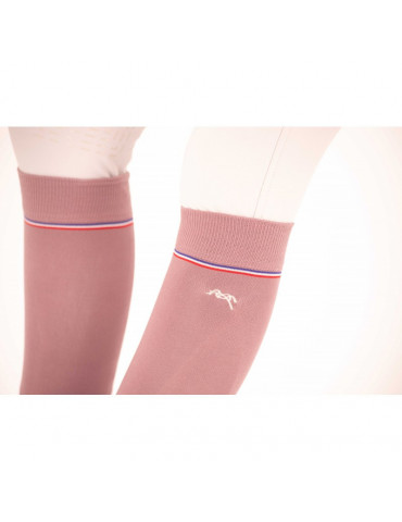 Chaussette penelope rose poudrée taille 40/42 2