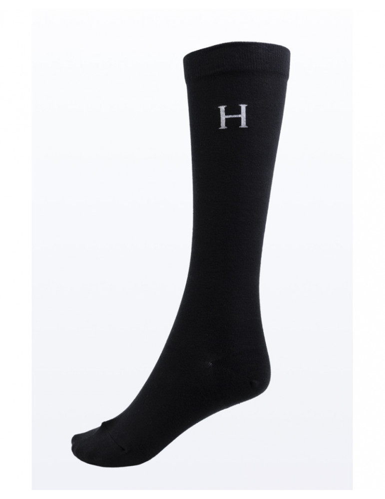 Chaussettes Aiko Harcour dark brown, taille 40/46