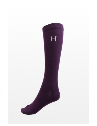 Chaussettes Aiko dark purple 40/46 2
