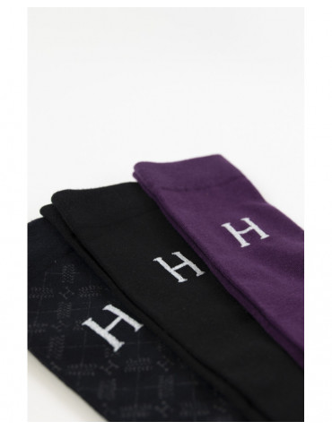 Chaussettes Aiko dark purple 40/46