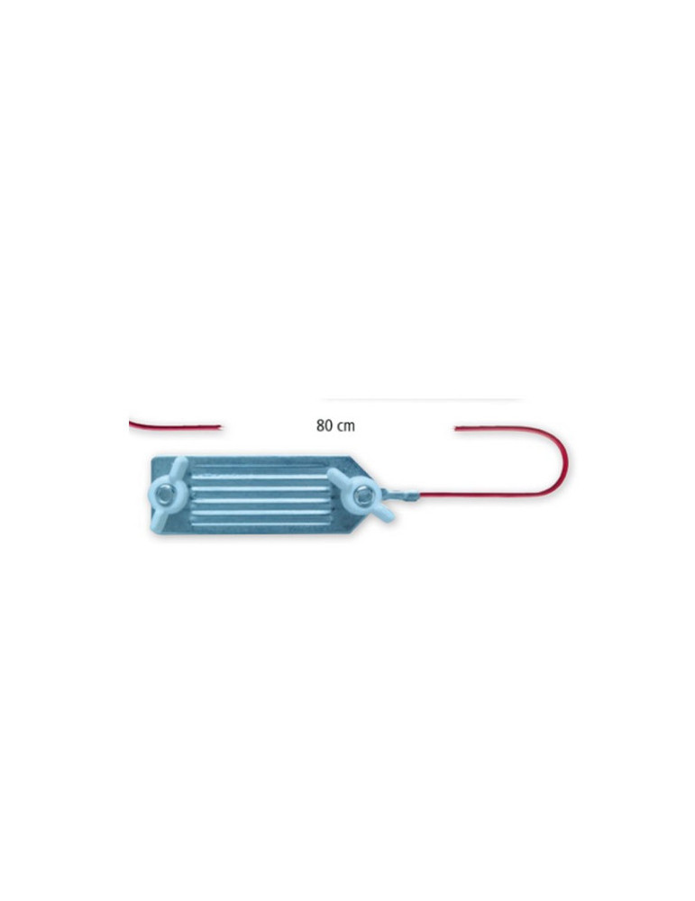 Connecteur HT inter-rubans Kerbl, max 40 mm, 80 cm