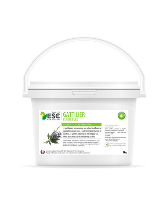 GATTILIER - Ovaires et régulation hormonale juments - Plante pure