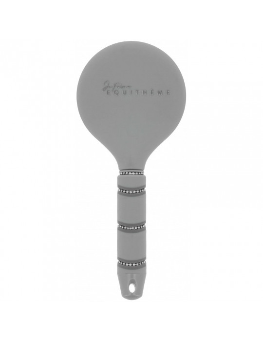 Brosse à crin Je T'aime Strass Marron